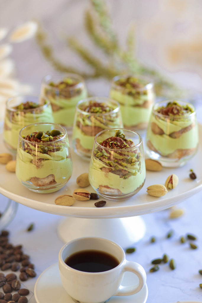 tiramisu italien à la pistache