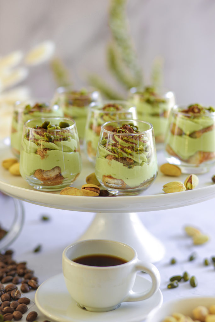 tiramisu italien à la pistache