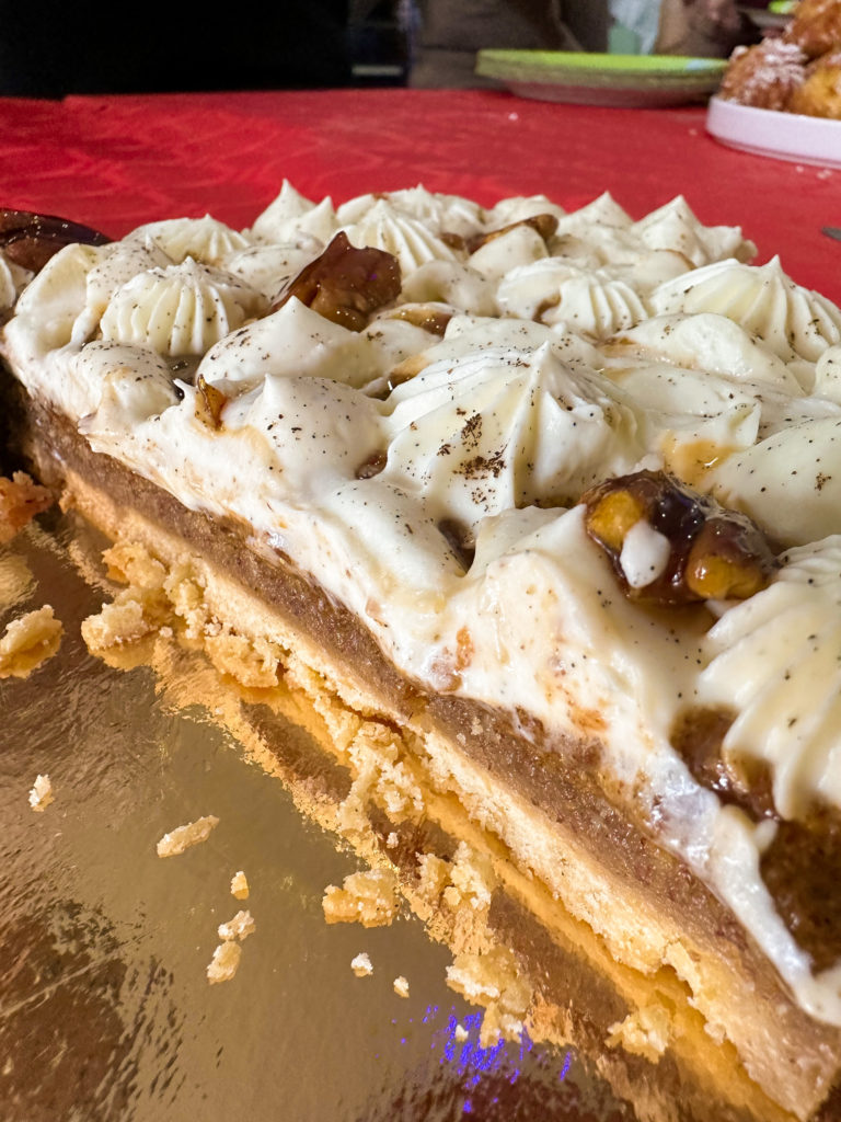 Tarte vanille pécan