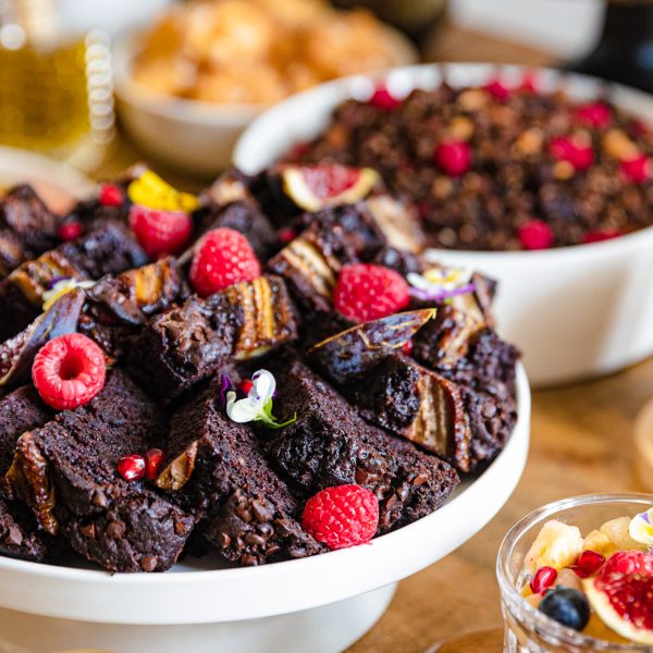 Vegan chocolat banana bread