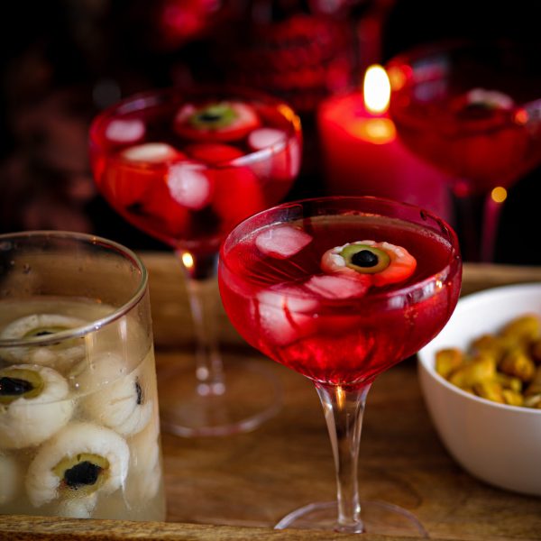 cocktail sanglant cranberry grenade oeil halloween