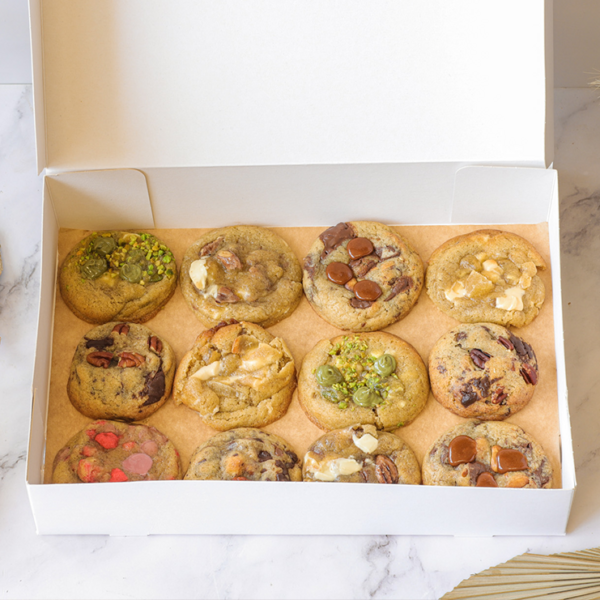 Boîte de 12 cookies