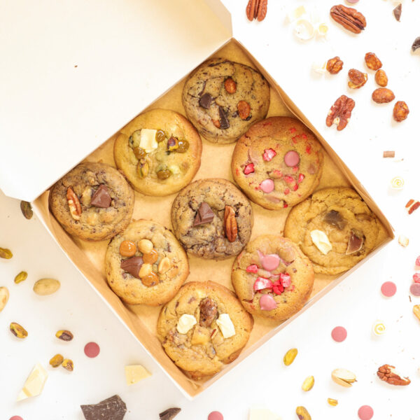 Boîte de 9 cookies